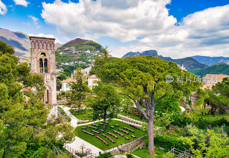 阿马尔菲海岸的Villa Rufolo / Ravello